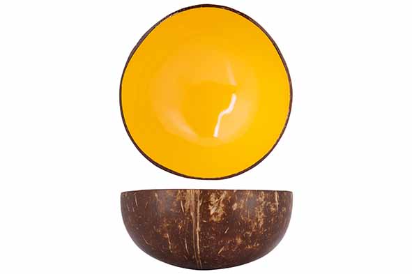Bol Cocos Jaune 14cm
